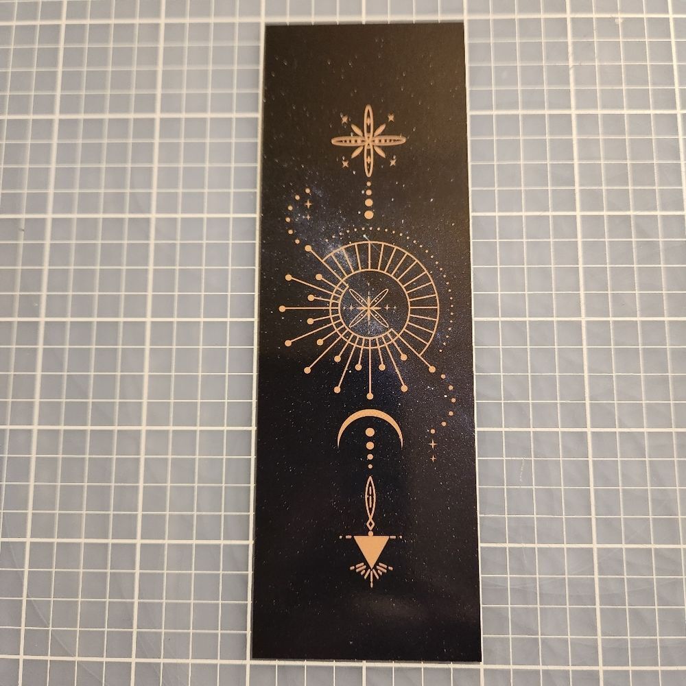10/$10 Night Sky Bookmark Celestial Geometry Astral Geometric Stars Moon…